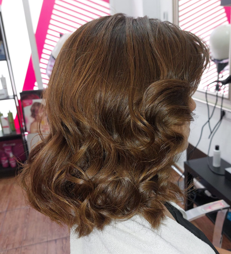 Corte de señora en melena corta